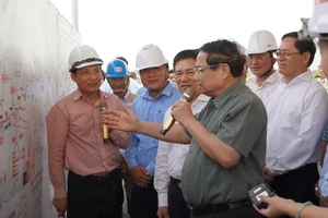 Thủ tướng Phạm Minh Chính kiểm tra tiến độ cao tốc Biên Hòa - Vũng Tàu