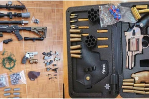 Phát hiện nhiều súng, đạn và vật liệu nổ trong phòng trọ ở Đà Lạt