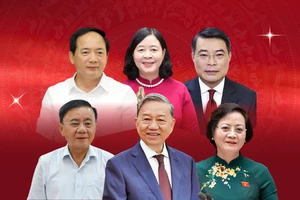 Chân dung 13 ủy viên Ban Bí thư khóa XIV