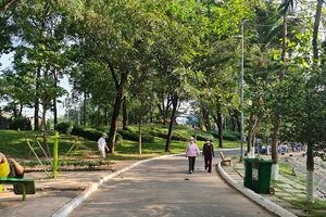 TP.HCM tăng thêm công viên, mảng xanh công cộng