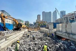Sắp xóa rào chắn metro ở trung tâm TP.HCM