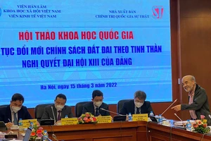 Sửa Luật Đất đai cần phải triệt để