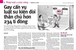 Vụ luật sư kiện thân chủ: Ông Ly Sam có phải chịu phạt?