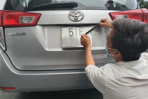 Che biển số để né phạt nguội: Cần xử nghiêm