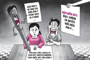 Tranh cãi về quyền khởi kiện đòi tiền cọc