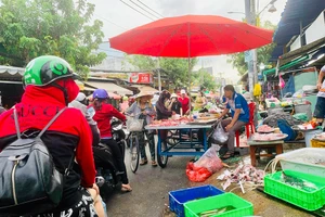 Giải pháp trị lấn chiếm vỉa hè ở ngã tư Bốn xã