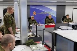 Bộ trưởng Quốc phòng Nga thị sát sở chỉ huy chiến dịch Ukraine