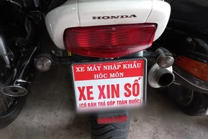 'Xe xin số' được phép lưu thông trong trường hợp nào?