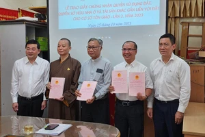 TP.HCM nỗ lực cấp sổ hồng cho các cơ sở tôn giáo
