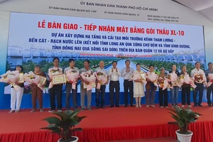 Sẽ xong dự án môi trường 8.200 tỉ ở TP.HCM đúng kế hoạch