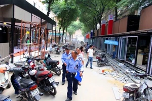 Chùm ảnh: Đường sách TP.HCM trước ngày khánh thành