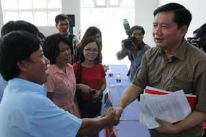 Lời hứa đầy tâm huyết của Bí thư Đinh La Thăng với cử tri