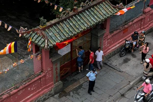 Thắt chặt an ninh chùa Ngọc Hoàng trước giờ Tổng thống Obama đến thăm 