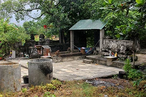 Chùm ảnh: Khu mộ cổ độc đáo gần 200 năm ở Gò Quéo 