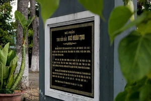  Hai lần di dời ngôi mộ cổ Thượng thư Ngô Nhân Tịnh 