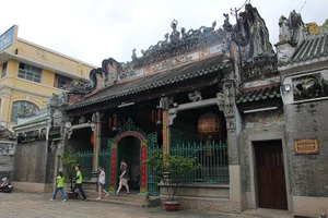 Chùa cổ gần 300 năm tuổi của người Hoa ở chợ Lớn