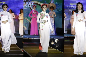 Ngắm các nữ sinh duyên dáng trong tà áo dài