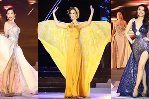 Người đẹp lộng lẫy trong đêm chung kết HH Đại dương