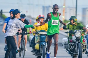 Những hình ảnh ấn tượng ở giải Marathon Quốc tế TP.HCM