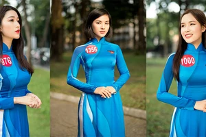 Vẻ đẹp 45 nữ sinh vào chung kết Hoa khôi Sinh viên VN