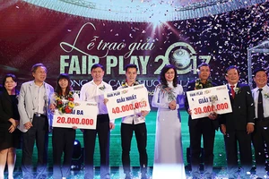 Ấn tượng lễ trao giải Fair Play 2017