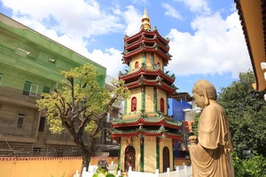 Cận cảnh ngôi chùa có tháp bằng gốm cao nhất Việt Nam