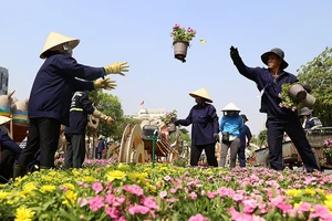 Hé lộ đường hoa Nguyễn Huệ trước ngày khai mạc