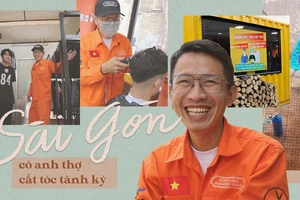 Sài Gòn có anh thợ cắt tóc tánh kỳ…