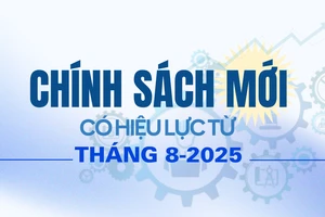 Chi tiết các chính sách mới có hiệu lực từ tháng 8-2025 