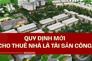 Infographic: Quy định mới về cho thuê nhà là tài sản công