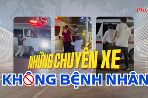 Điều tra - bài 1: Giờ cao điểm, xe cứu thương hú còi chở khách đi… thăm bạn