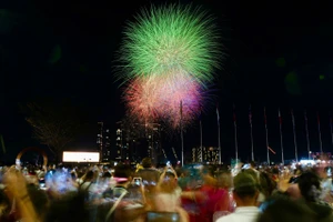 Pháo hoa thắp sáng đêm giao thừa, TP.HCM hân hoan chào năm mới Bính Ngọ