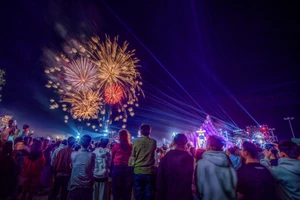 TP.HCM về đêm: Lung linh sắc xuân chào năm mới