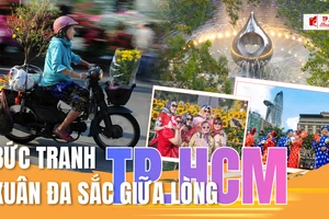 'TP.HCM - Sắc màu mới': Bức tranh xuân đa sắc giữa lòng đô thị