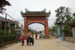 Tên làng, xã: Không thể tự tiện thay đổi!