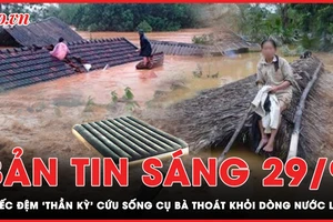Bản tin sáng 29-8: Chiếc đệm ‘thần kỳ’ cứu cụ bà thoát dòng nước lũ 