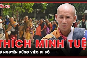 Vì sao sư Minh Tuệ tự nguyện dừng việc đi bộ khất thực? 