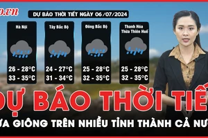 Dự báo thời tiết 6-7: Mưa giông trải dài trên nhiều tỉnh thành của cả nước
