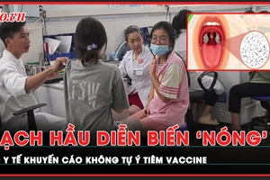 Bộ Y tế khuyến cáo người dân không tự ý tiêm vaccine bệnh bạch hầu