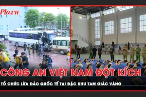 Công an Việt Nam phối hợp triệt phá tổ chức tội phạm lừa đảo quốc tế tại Đặc khu Tam Giác Vàng