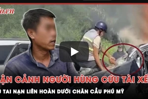Vụ tai nạn liên hoàn ở cầu Phú Mỹ: Toàn cảnh những ‘người hùng’ giải cứu tài xế