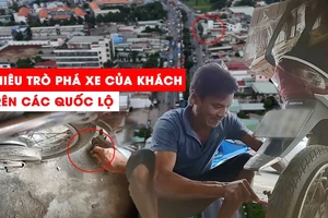 ĐIỀU TRA-KỲ 1: Những chiêu trò phá xe, 'vẽ bệnh' để 'moi' tiền người đi đường trên quốc lộ 1
