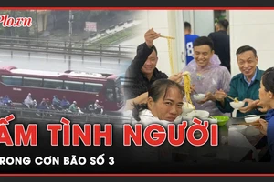 Tình người trong tâm bão số 3