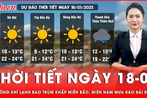 Thời tiết ngày 18-01: Miền Bắc chìm trong giá rét, miền Nam bất ngờ mưa rào rải rác