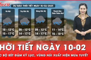 Thời tiết ngày 10-02: Bắc Bộ rét đậm kỷ lục, vùng núi xuất hiện mưa tuyết