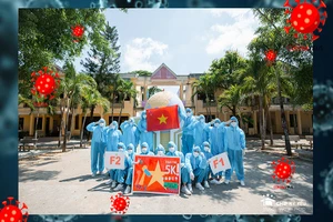 Độc đáo bộ ảnh kỷ yếu đậm chất phòng chống dịch COVID-19 