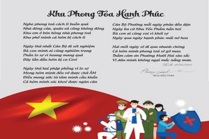Người dân trong khu vực phong tỏa hào hứng thi nấu ăn, làm thơ 