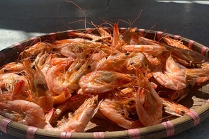 Tôm khô mẹ làm, ngọt mát cả cái nắng miền Trung 