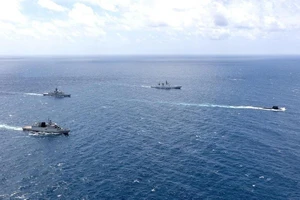 Ấn Độ, Úc tập trận tại vùng biển gần Úc