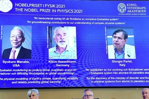 Nobel Vật lý 2021 vinh danh công trình theo dõi biến đổi khí hậu
